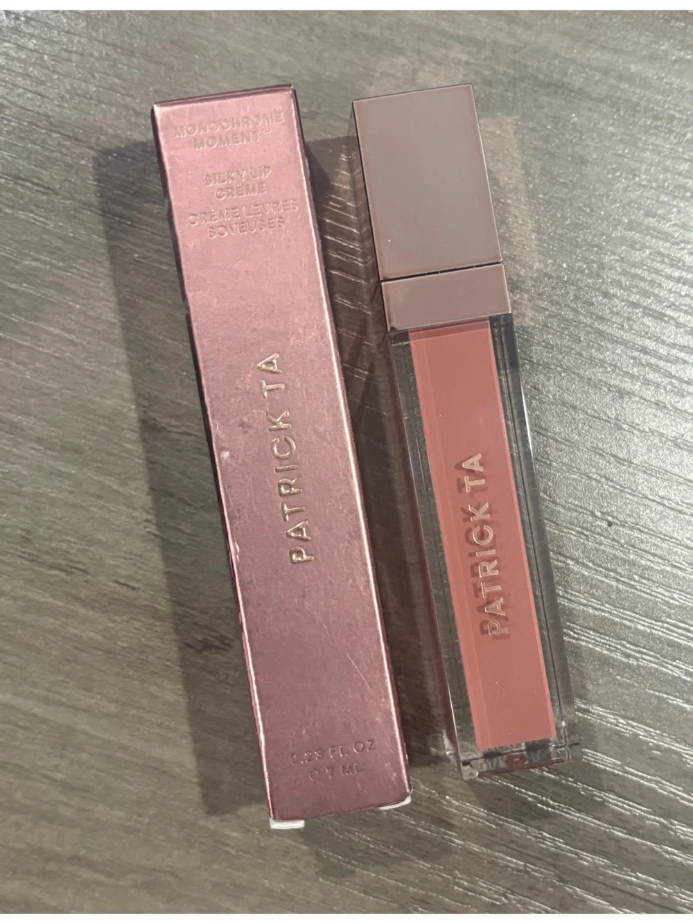Patrick Ta Silky Lip Creme She’s Secure (Peachy Pink)